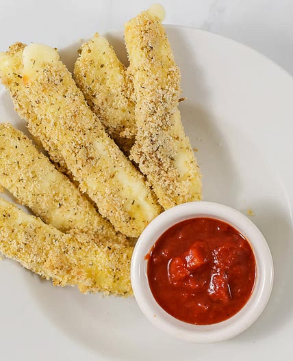 Keto Mozzarella Sticks Recipe