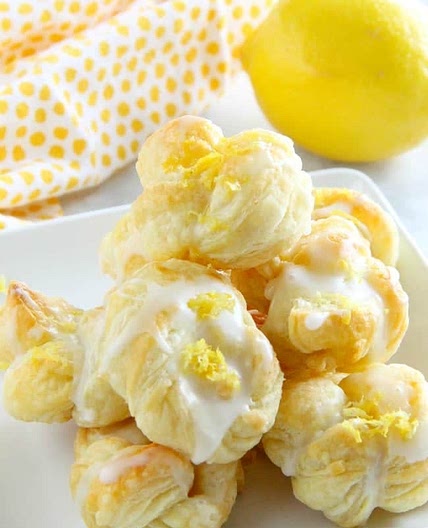 Lemon pastries