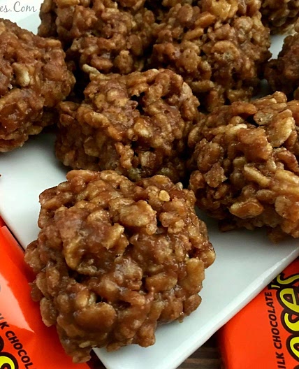 NO-BAKE REESE'S KRISPIE COOKIES