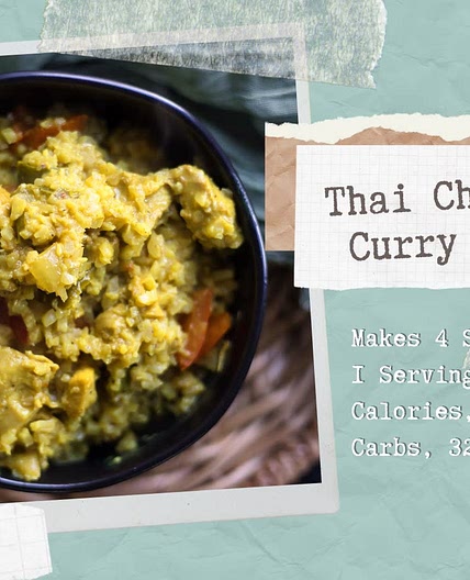 Thai Chicken Curry Bowl
