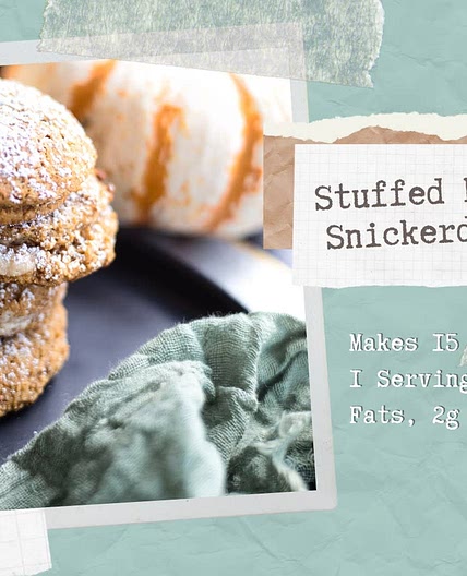 Stuffed Pumpkin Snickerdoodles