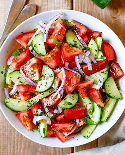 Tomato Cucumber Salad