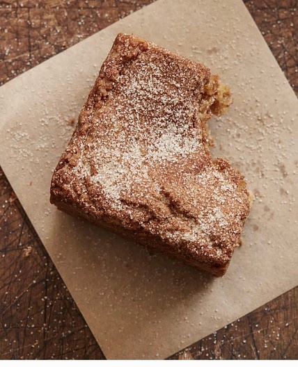 Snickerdoodle Blondie Brownies