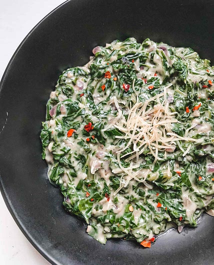 Creamy Spinach 