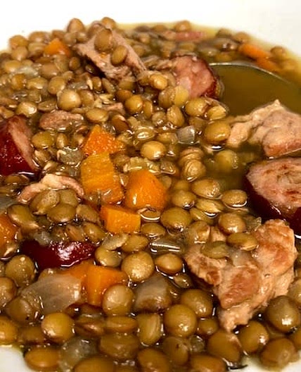 My Favourite Lentil Cassoulet
