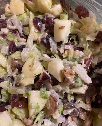 Dorothea Frueh’s version of Waldorf Salad