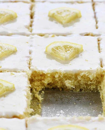 Lemon Sheet Cake