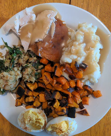 Arugula, Garlic & Sweet Onion Stuffing