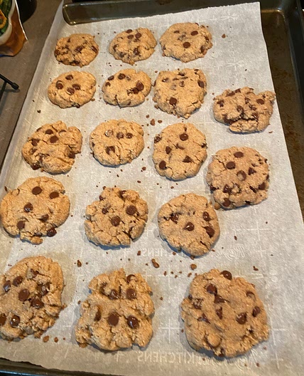 Perfect Choc chip cookie