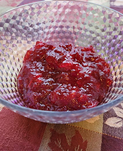 Holiday Cranberry Relish