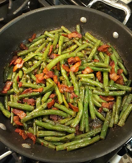 Dad's Green Beans & Bacon