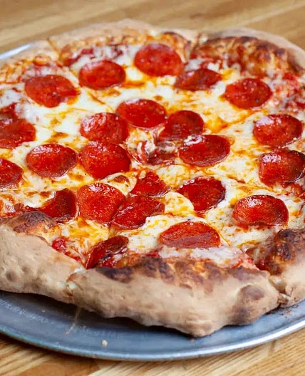 Homemade pizza