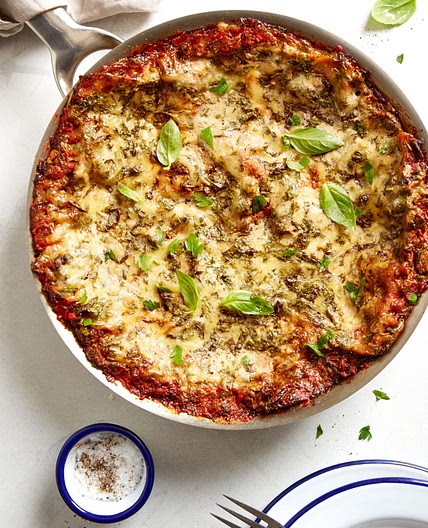 vegan skillet lasagna