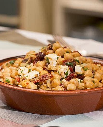Kichererbsen  Salat