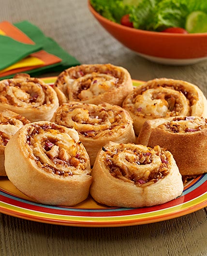 BBQ Chicken Roll-Ups