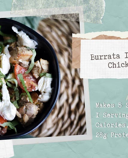 Burrata Italian Chicken