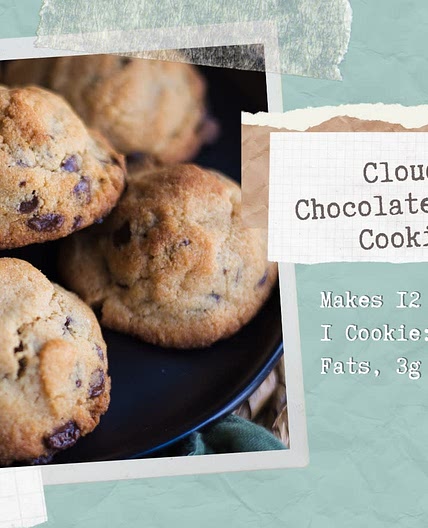 Cloud Chocolate Chip Cookies