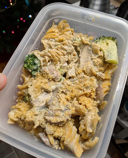 Creamy vegan Alfredo 
