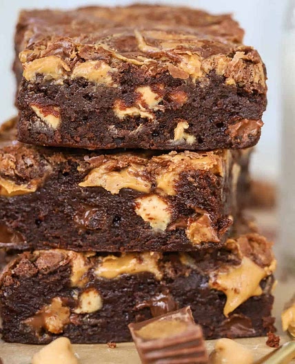 Peanut Butter Brownies