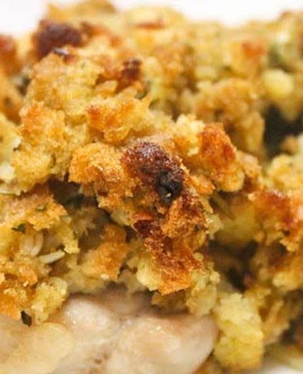 Pork Chop Stuffing Casserole