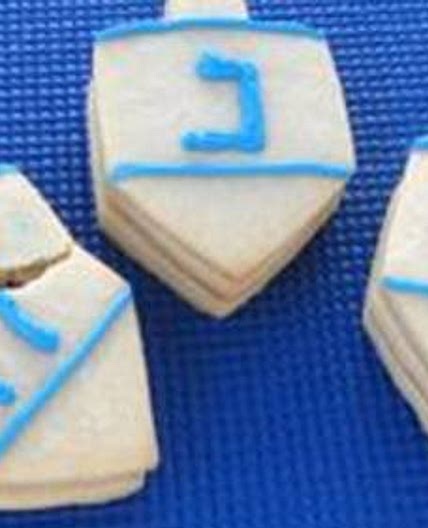 Dreidel Surprise Cookies