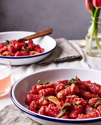 beetroot gnocchi
