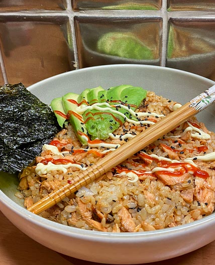 Salmon Rice (Emily Mariko)