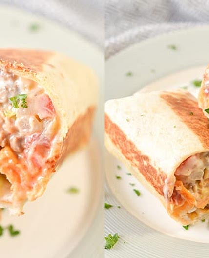 Beefy Nacho Cheese Wrap