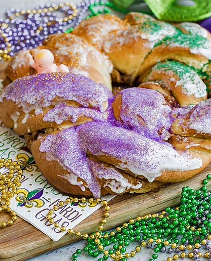 Mardi Gras King Cake Recipe
