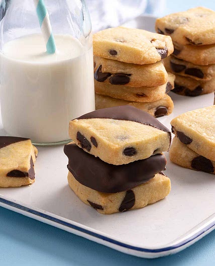 Chocolate Shortbread Cookies