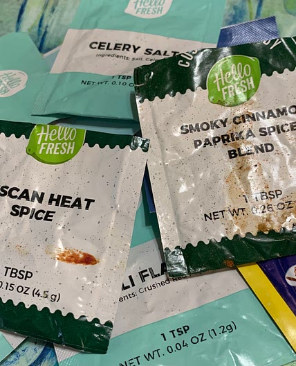 Hello Fresh🟢 Spice Blends Recipes