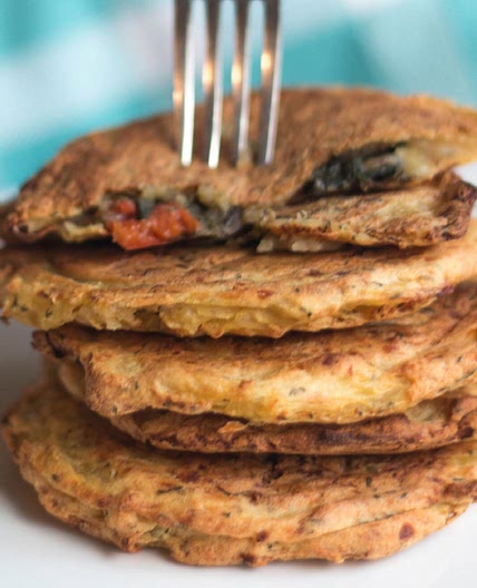 Stuffed Potato Cakes