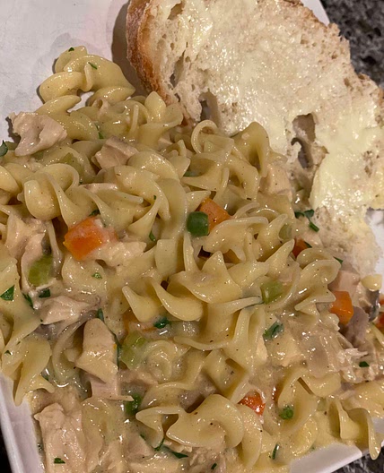 One Pot Turkey Noodle Casserole