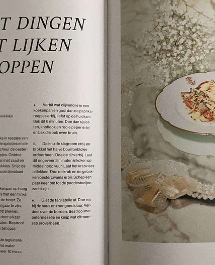 Pasta met dingen die niet lijken te kloppen - Lekker Fred