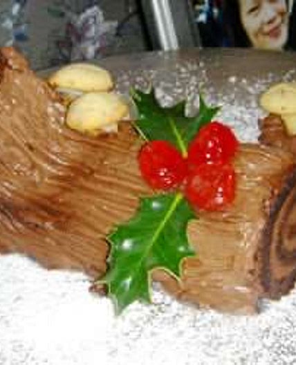 Bûche des enfants sans gluten 