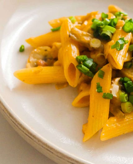 Creamy Tomato Turkey Pasta under 30 minutes