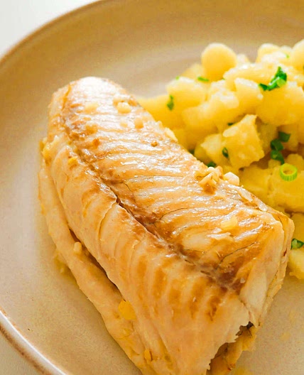 Easy and tasty recipe of fried pike perch