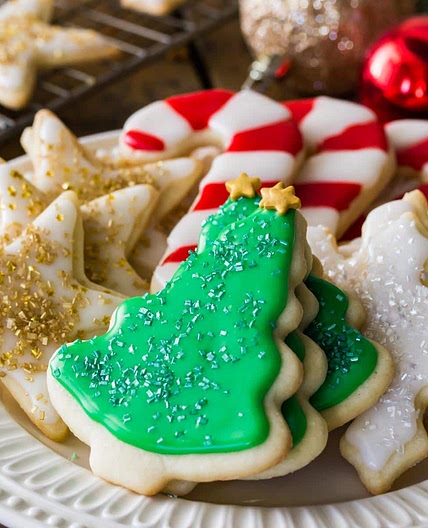Easy Sugar Cookies & Sugar Cookie Frosting