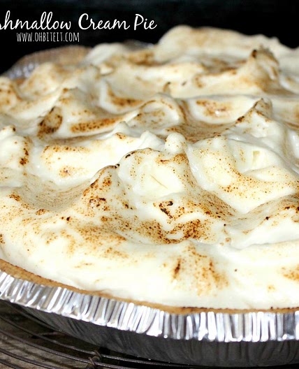 ~Toasted Marshmallow Cream Pie!