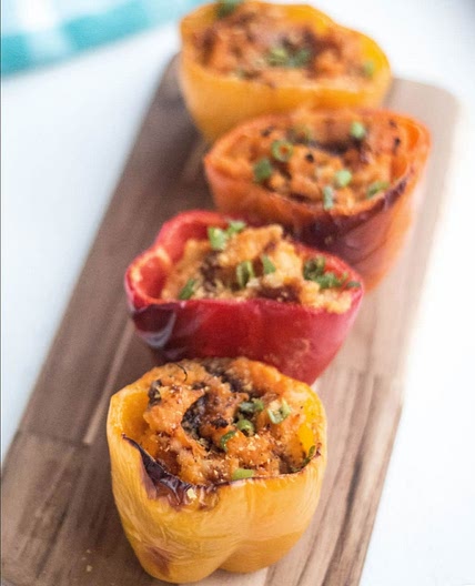 Potato Stuffed Peppers