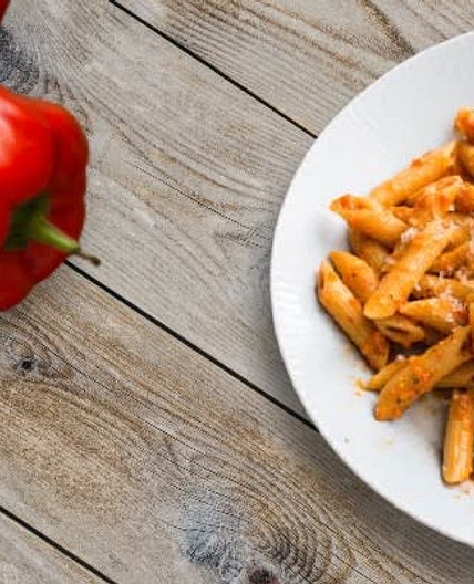 Roasted Pepper Pesto with Penne
