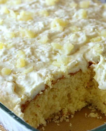 Pineapple Sunshine Cake