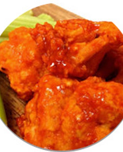 Buffalo Wing Cauliflower Bites