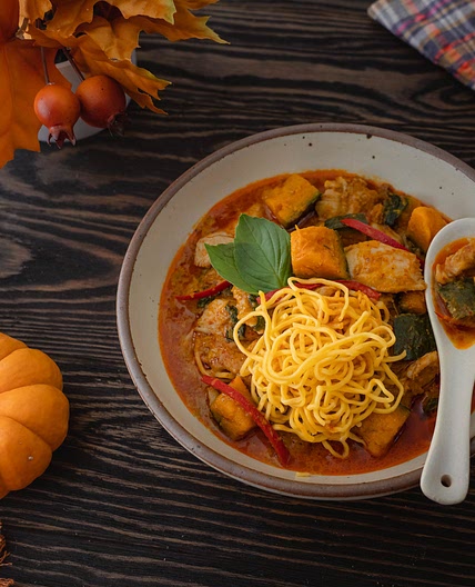 Thai Red Curry | Kaeng Phet Gai | With Chicken + Kabocha Squash — The Spice Odyssey