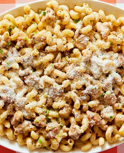 Cajun Chicken Pasta with Scallions