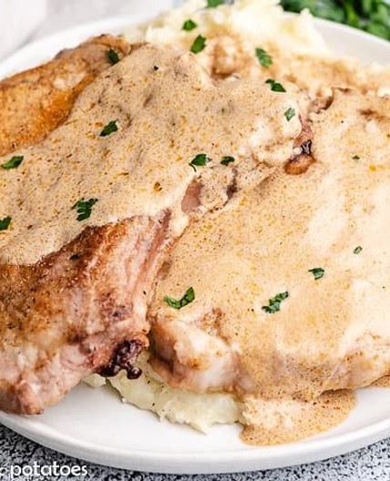 Sour Cream Pork Chops