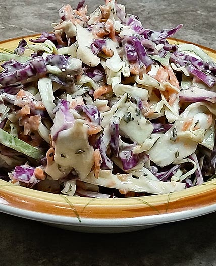 Low Sodium - Low Sugar Coleslaw