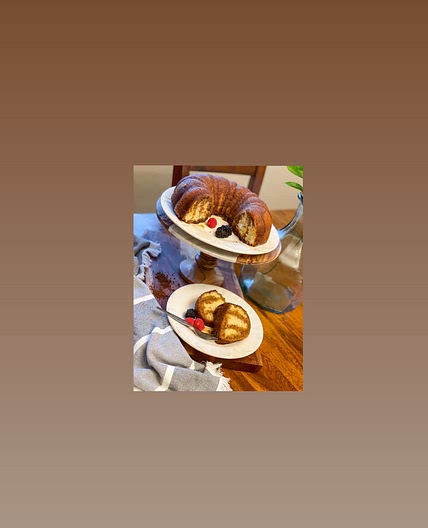 Nescafé flavored cake 