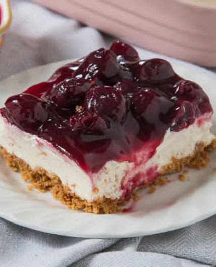 Easy No-Bake Cherry Delight
