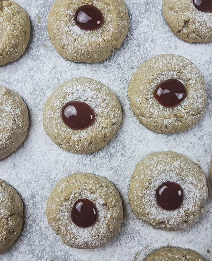 Perfect thumbprint cookies